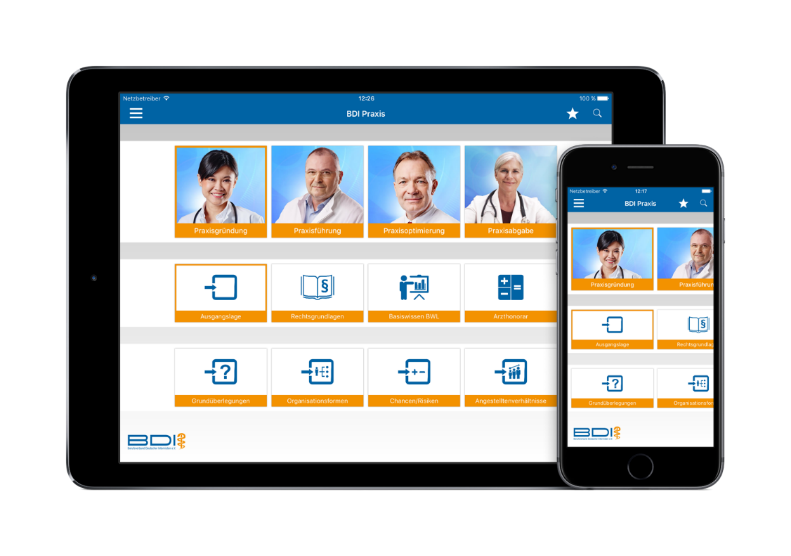 BDI-PraxisNavigator – Eine neue App zur Thematik der ärztlichen Niederlassung