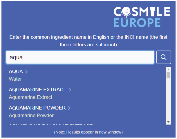 Das COSMILE Europe-Widget